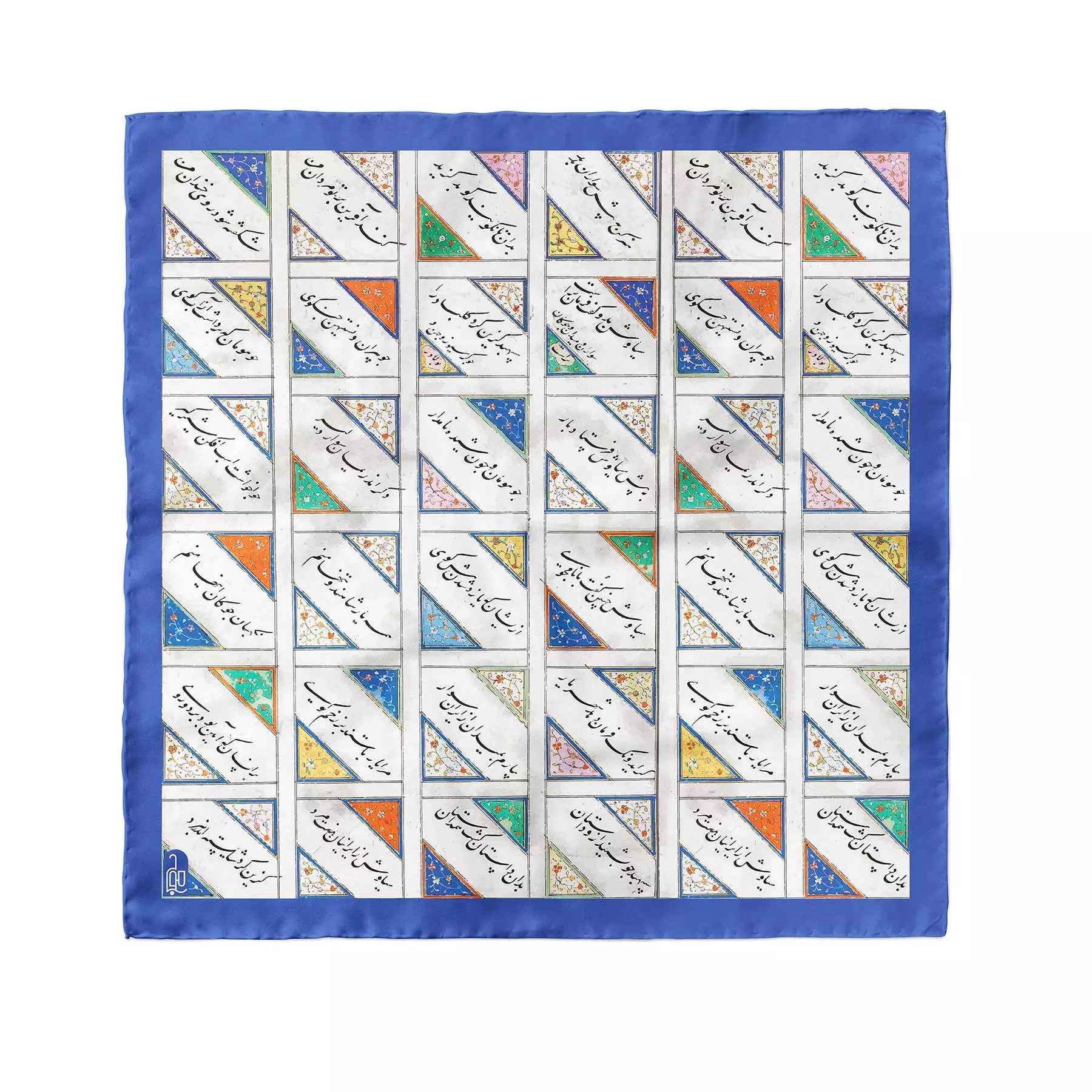 Main image of 迷你头巾 – 女士艺术诗歌印花，夏季和春季理想款