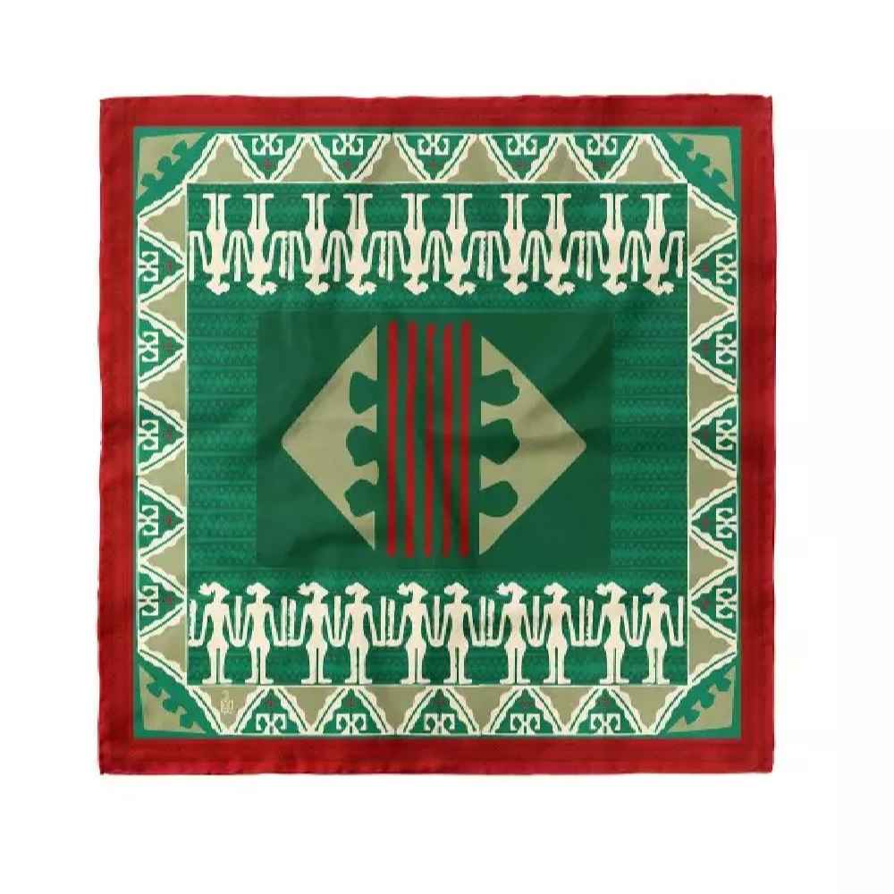 Main image of 迷你头巾 – 女士艺术印花，夏季和春季理想款