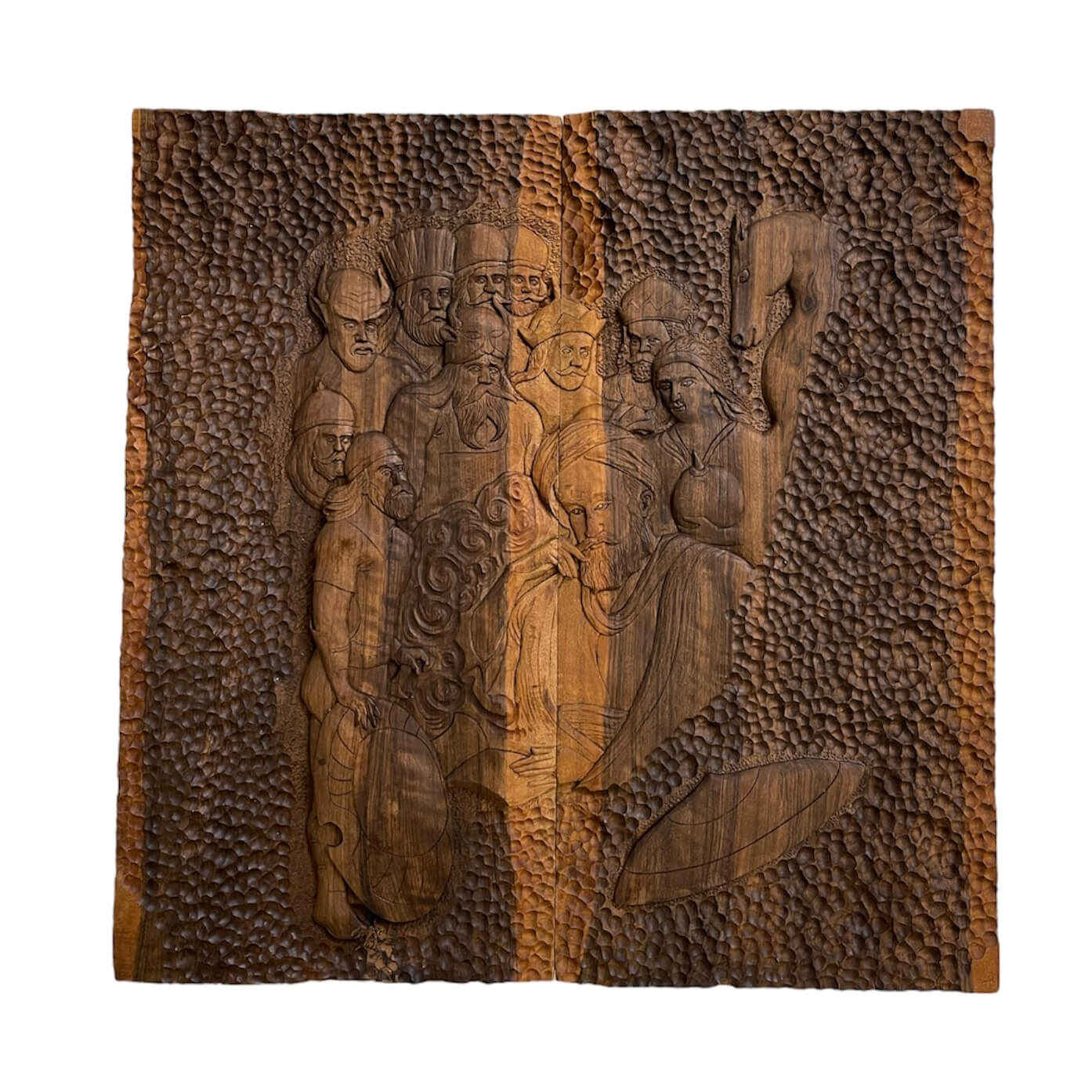 Main image of 木雕西洋双陆棋盘——《列王纪》主题手工制作