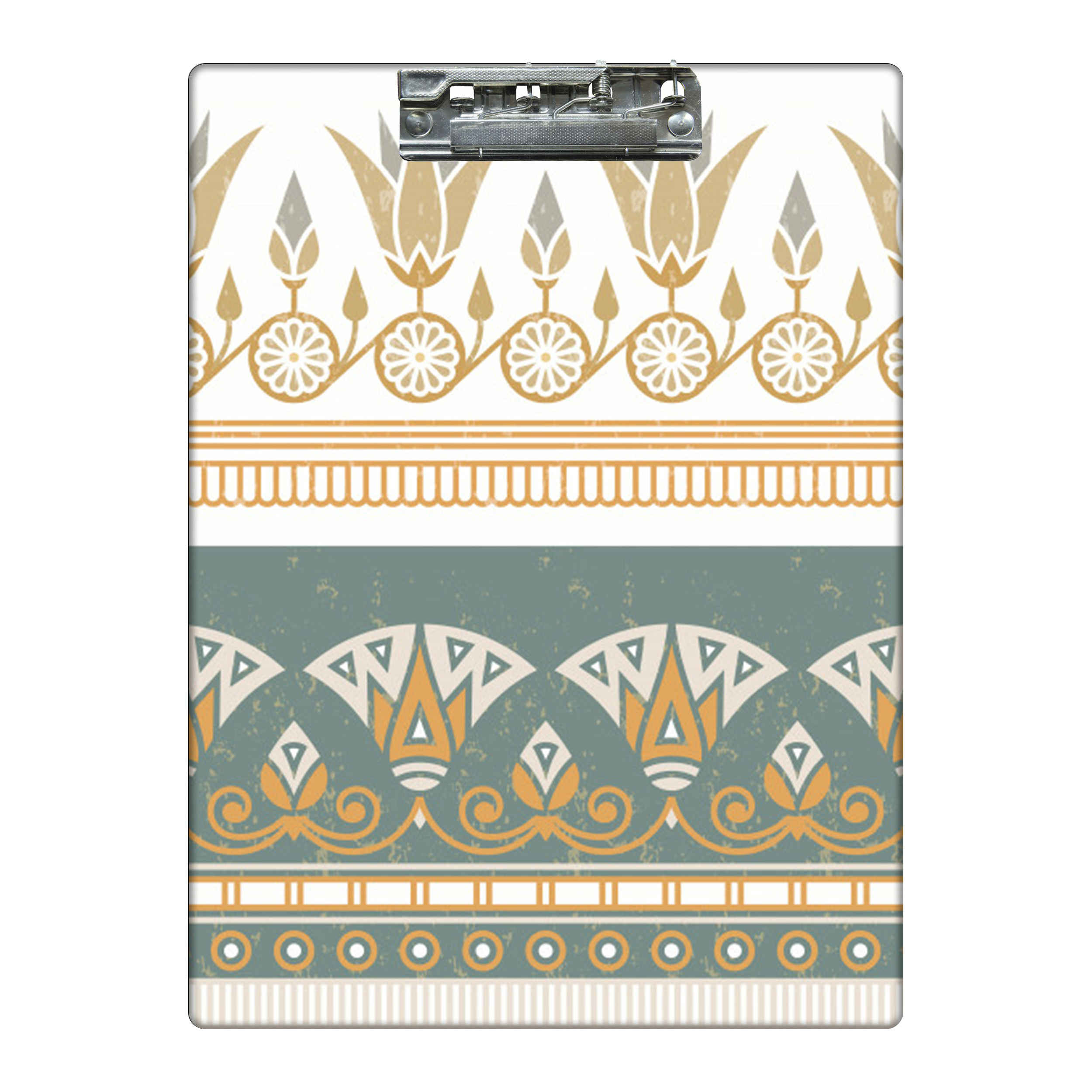 Main image of 木质夹板 – 传统印花，A4 尺寸