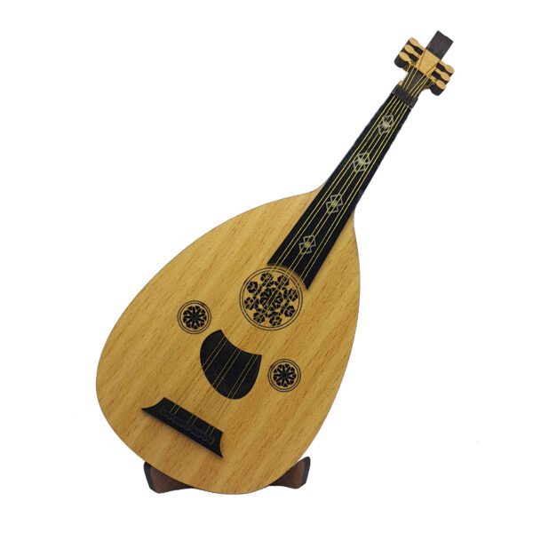 模型套件：木制乌德琴复制品，适合收藏者和爱好者