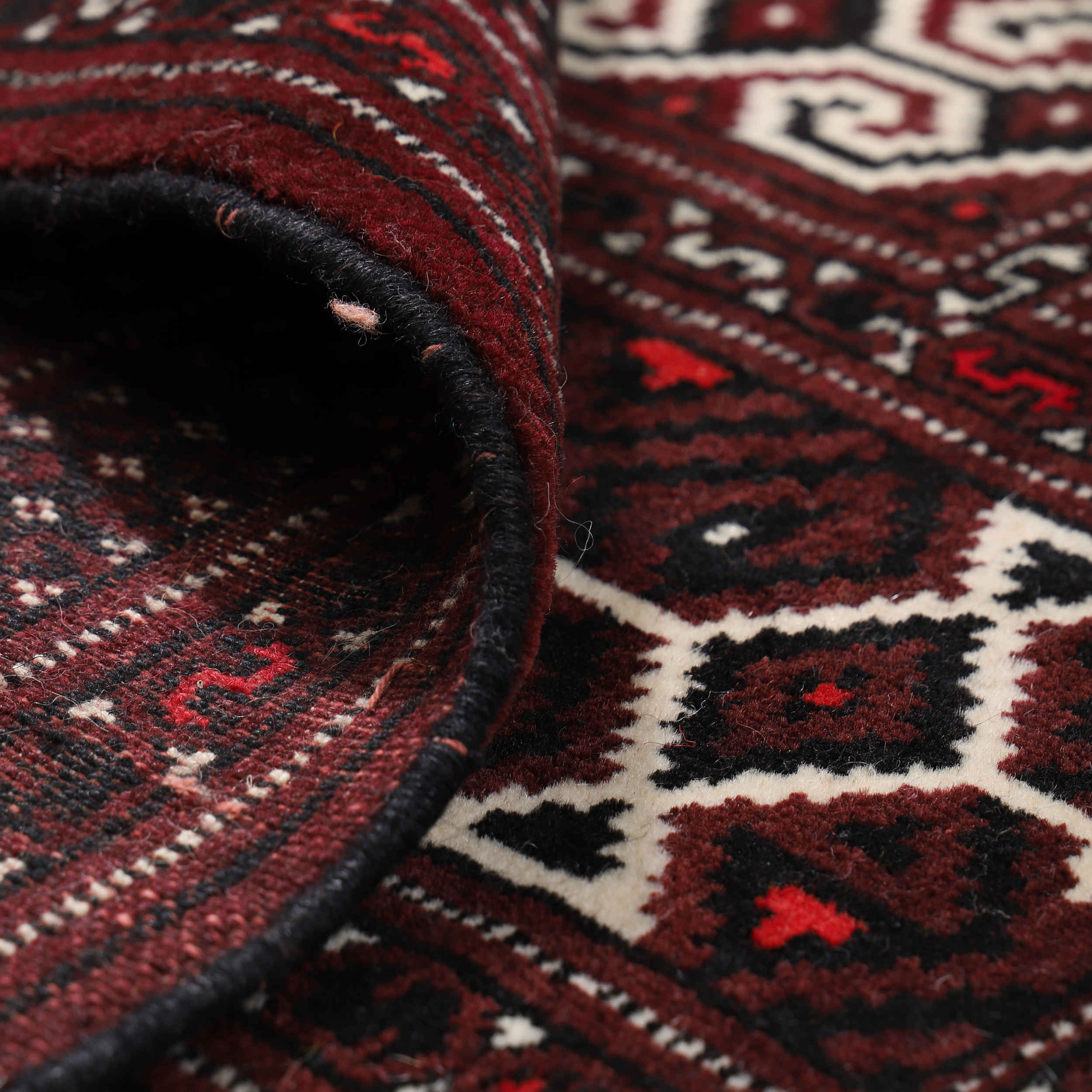 正宗波斯羊毛地毯，手工结制，产自戈莱斯坦 Torkaman