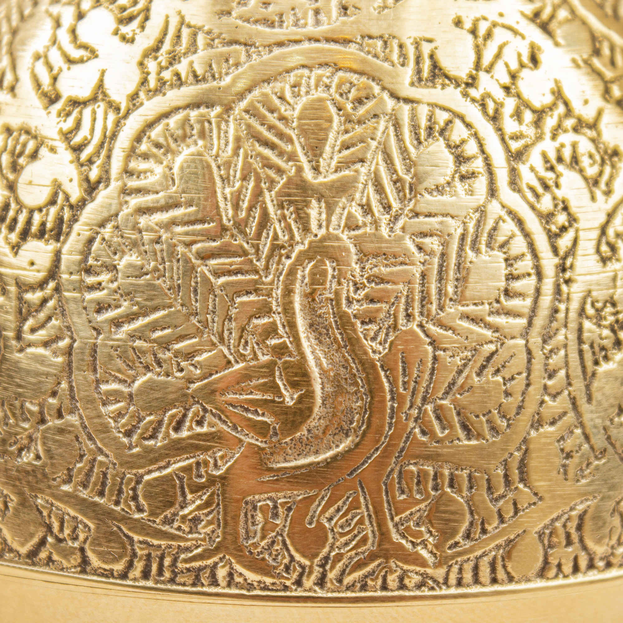 黄铜梨形糖罐带盖