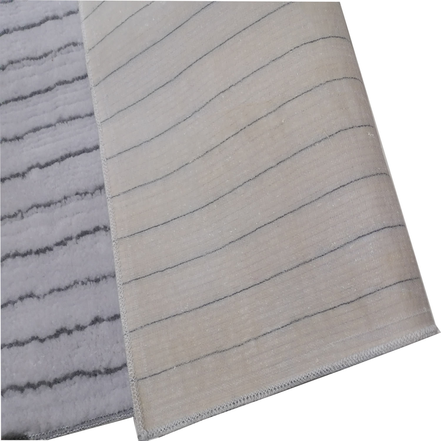 室内楼梯地毯踏步 – 条纹防滑设计,2片装