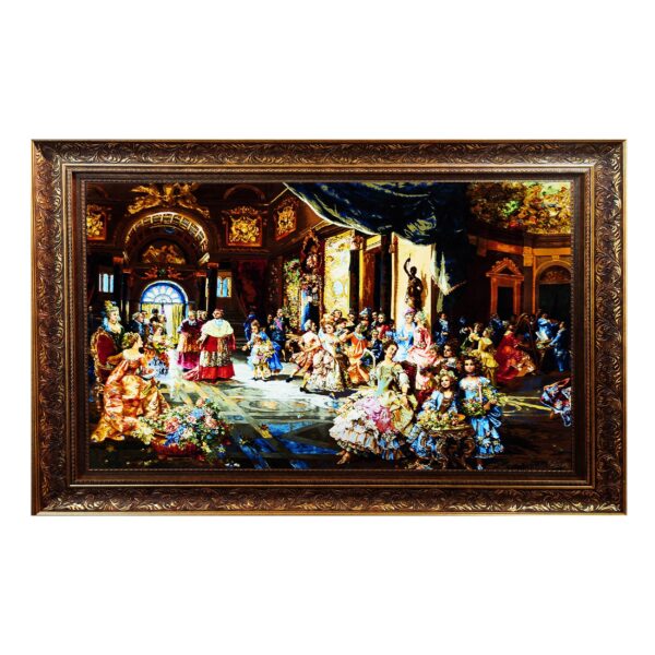 手工结制波斯画意地毯，产自大不里士 – Cesare-Auguste Detti 精彩表演