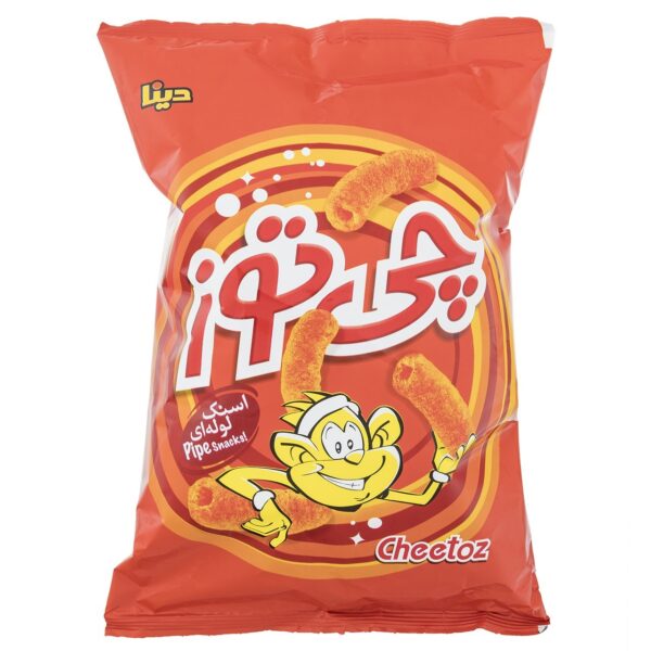 Cheetoz 管形伊朗泡芙 – 芝士泡芙零食，90 克（15 包）
