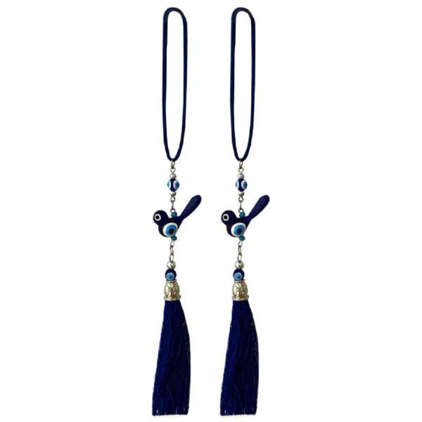 汽车后视镜挂件 – 邪眼护身符吊坠 小鸟款