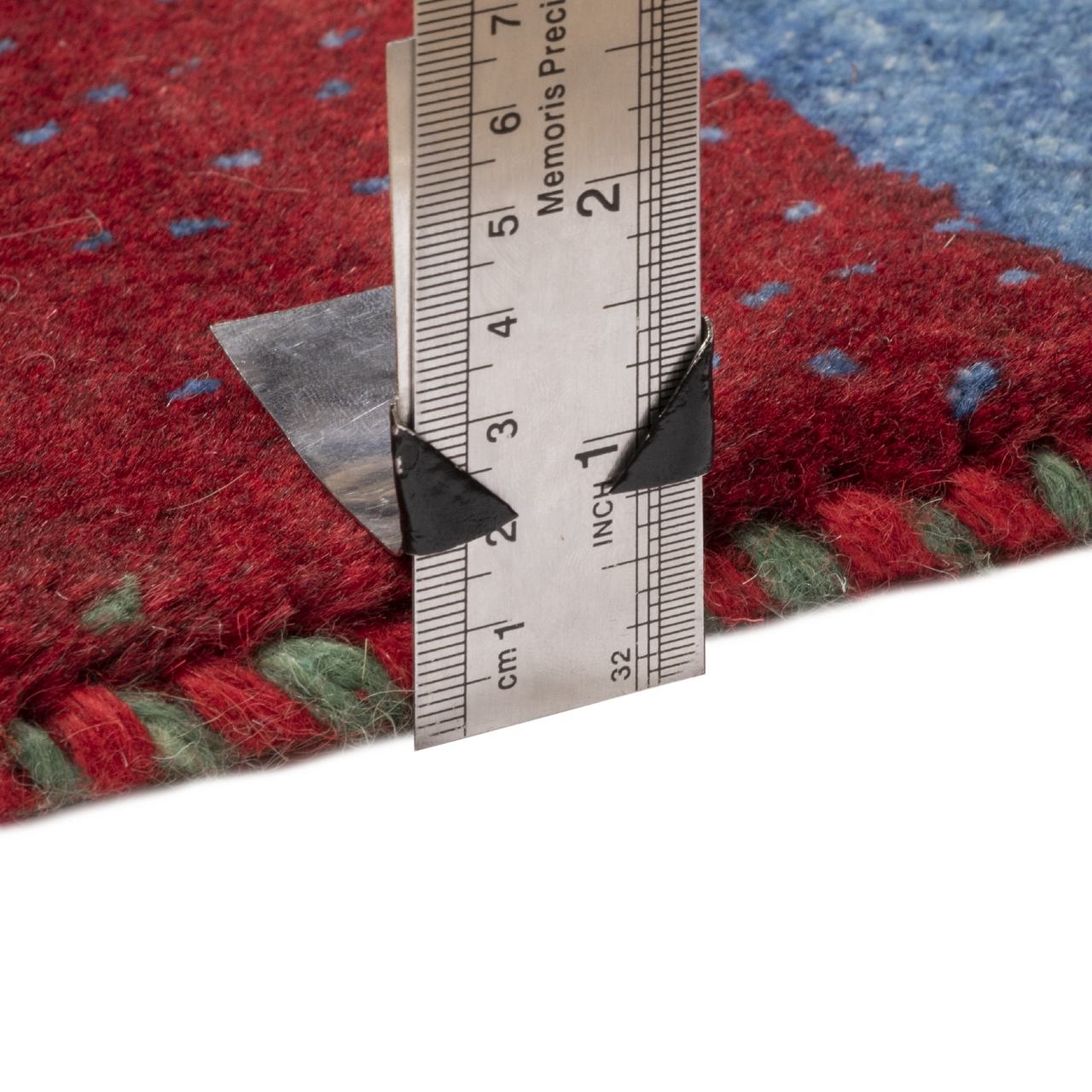 正宗波斯加贝手工羊毛地毯 法尔斯条纹