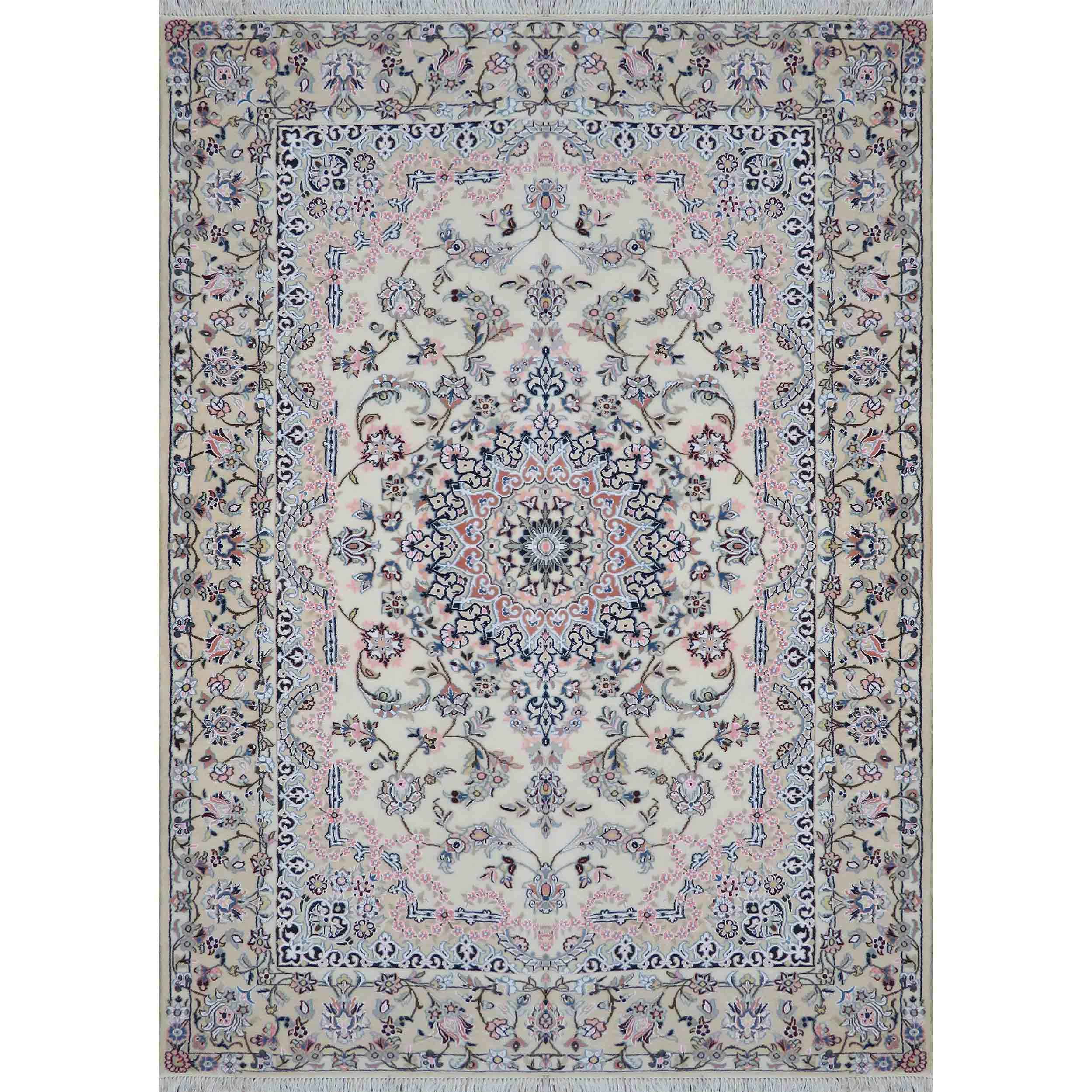 Main image of 正宗波斯丝地毯，羊毛手工结制，产自奈因 Lachak Toranj