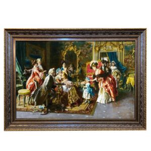 手工结制波斯画意地毯 – 祖母生日 Arturo Ricci