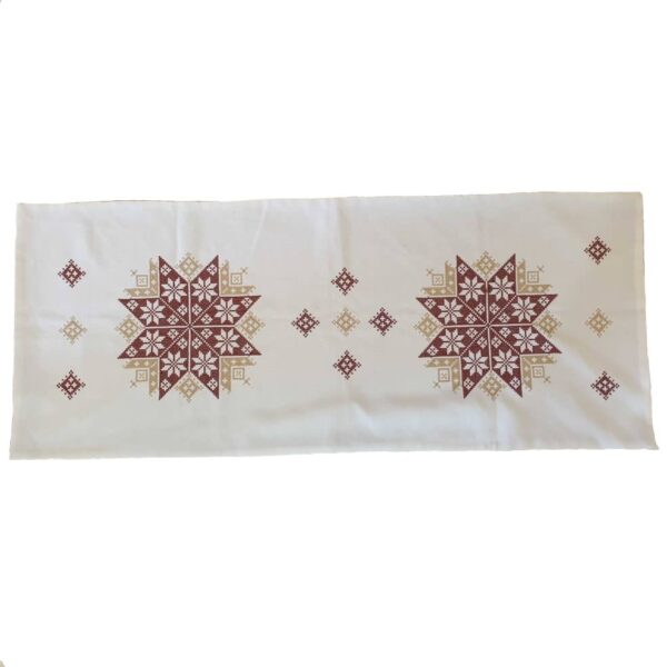 手工刺绣桌旗 —— Jana 款