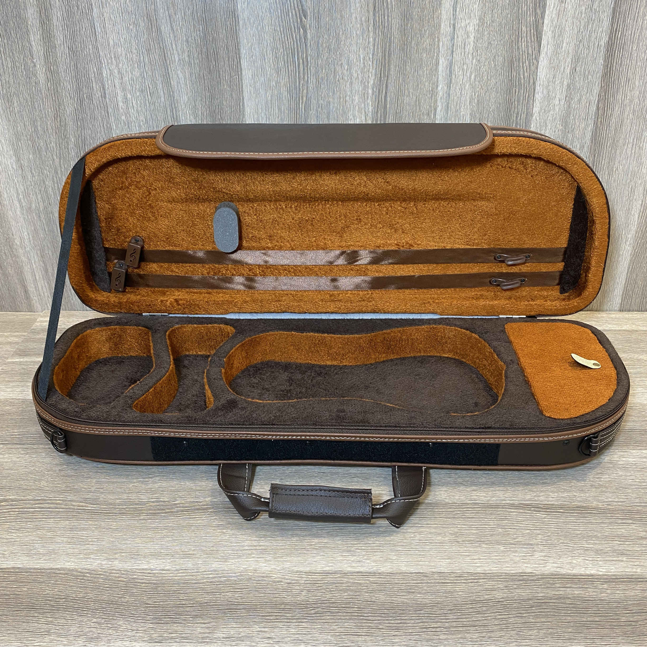 4/4号小提琴硬壳盒 防水皮革覆盖