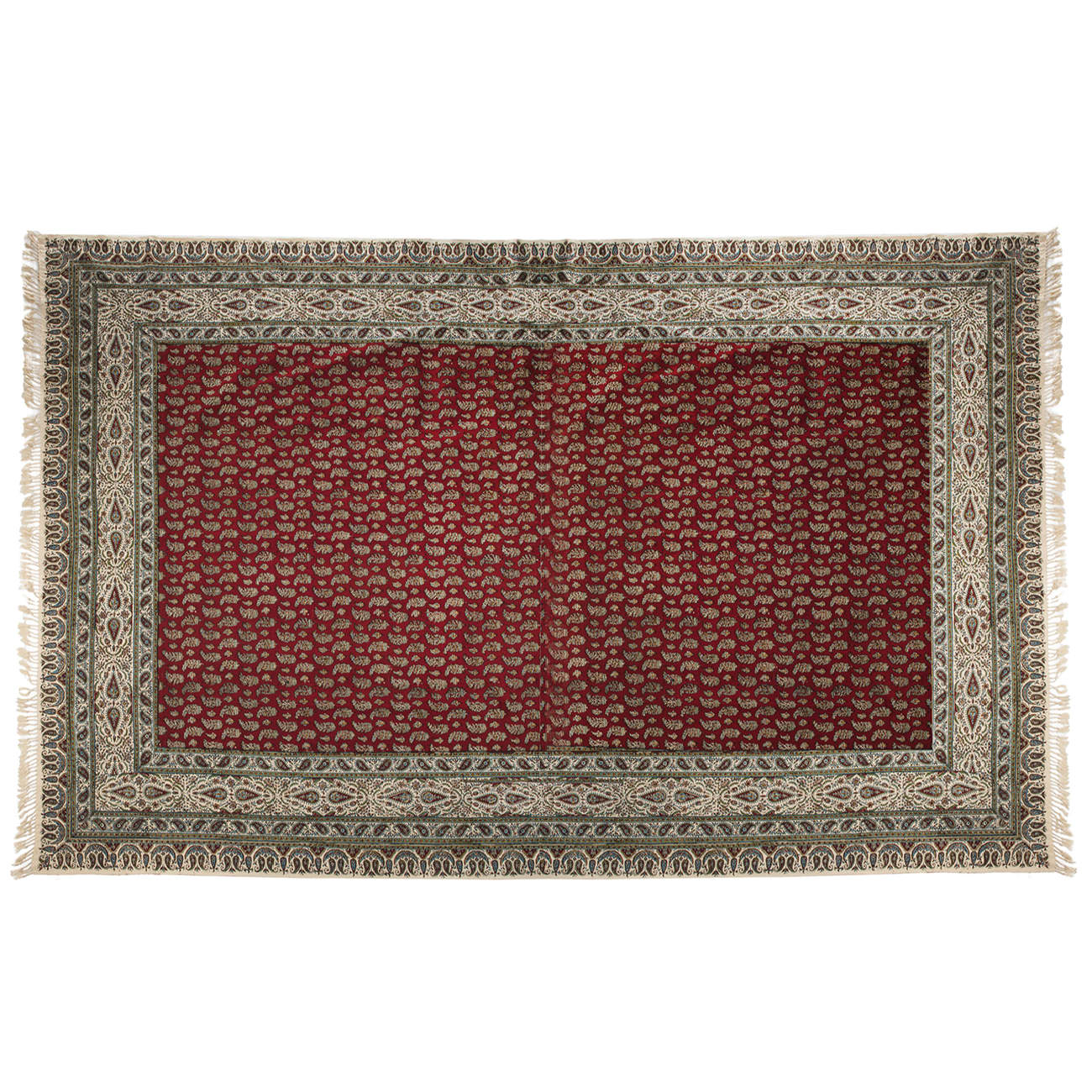 Main image of 伊朗桌布：伊斯法罕传统卡拉姆卡里印花，阿特丽娜款