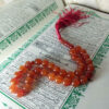 Thumbnail 4: 伊斯兰玛瑙念珠 Red —— 33颗祈祷珠 Tasbih