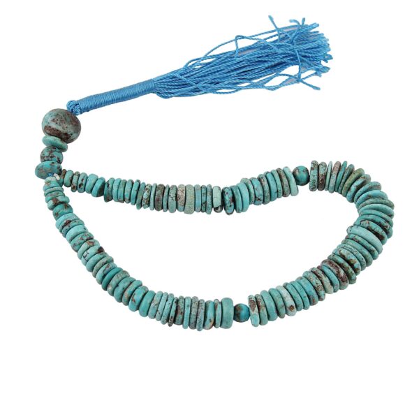 波斯尼沙布尔绿松石念珠 —— 手工制作祈祷珠 Tasbih