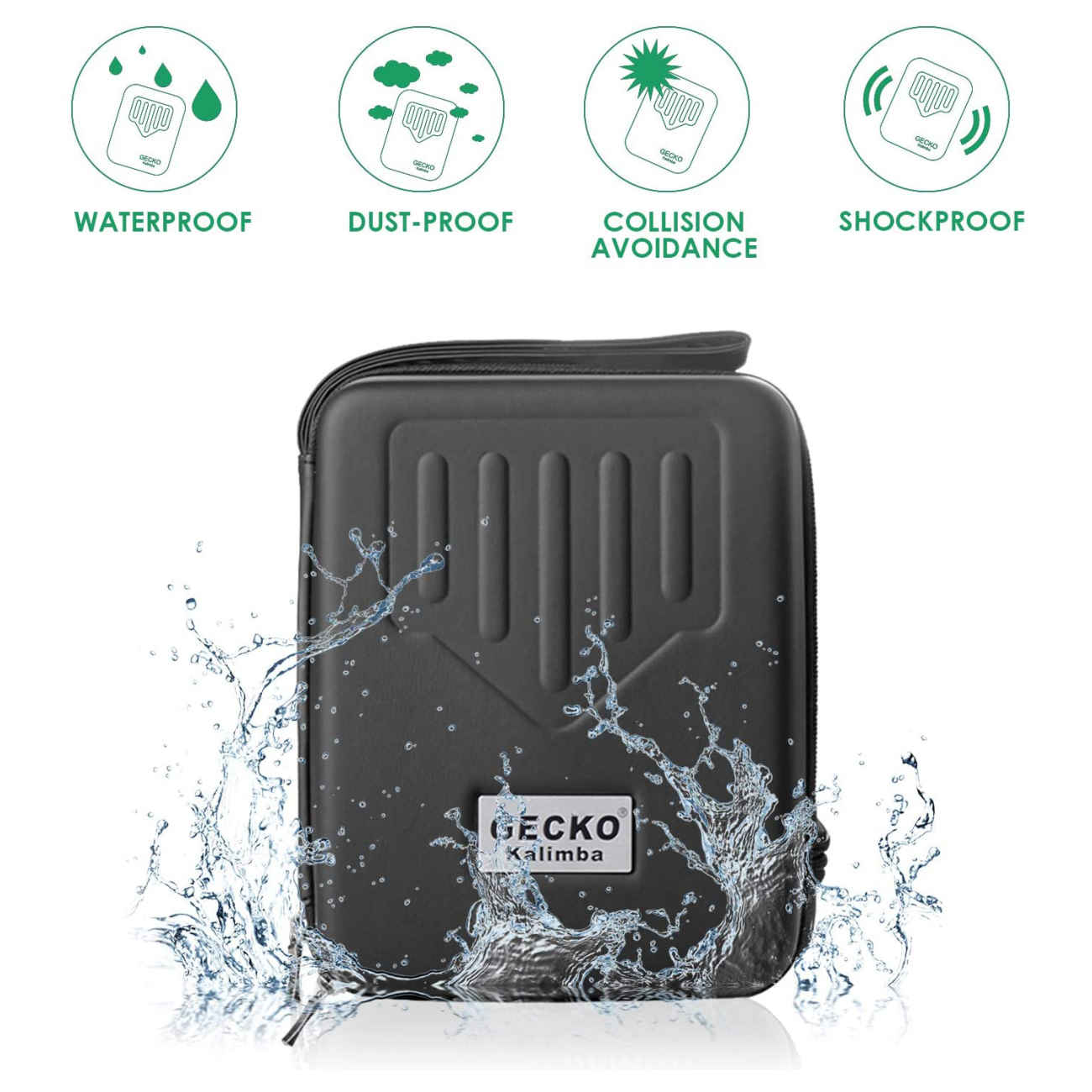 壁虎卡林巴 17键拇指琴 K17Ca型号