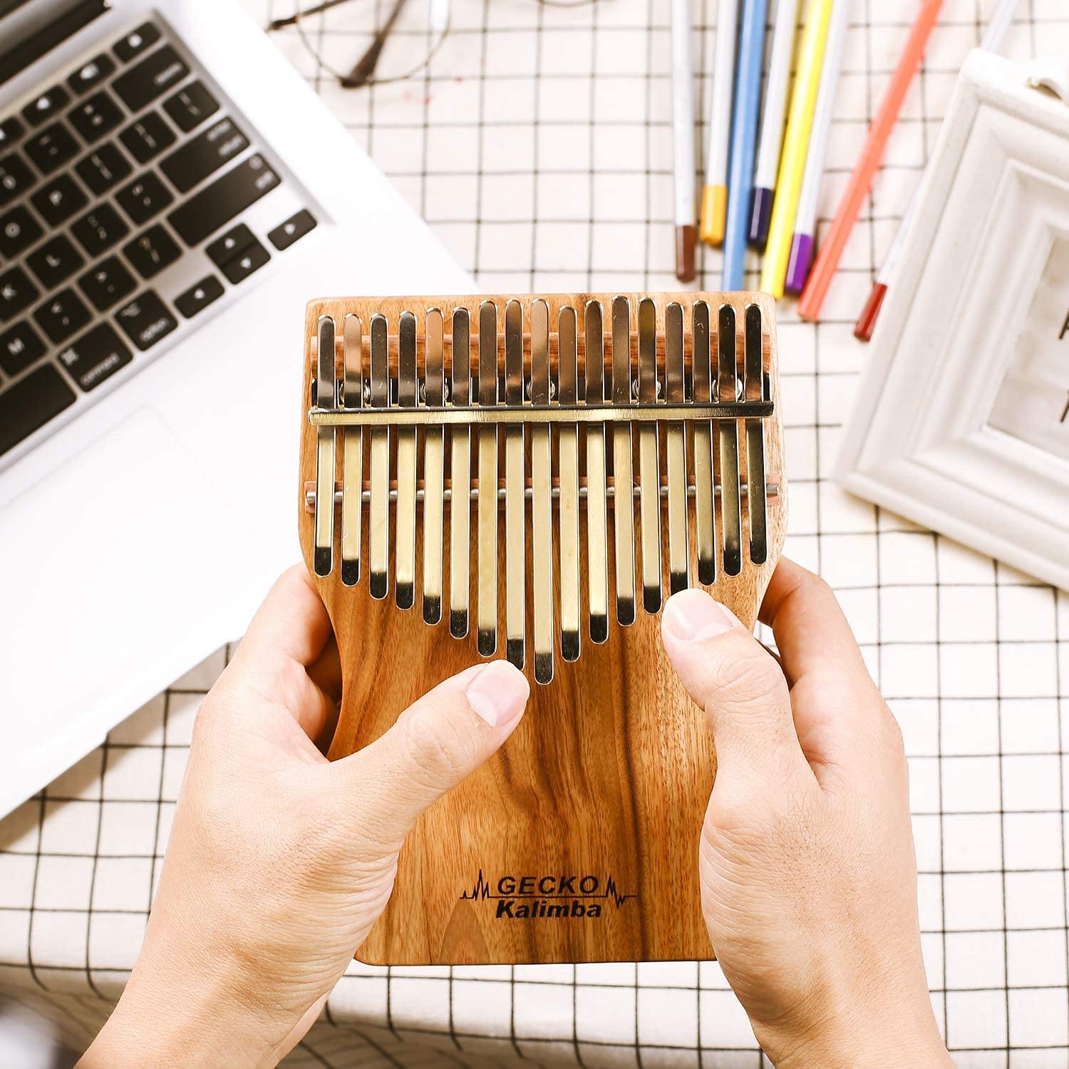 壁虎卡林巴 17键拇指琴 K17Cap型号