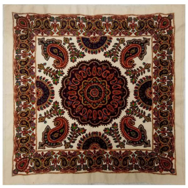 伊朗 Pateh 克尔曼传统手工桌布 —— Golshan 款