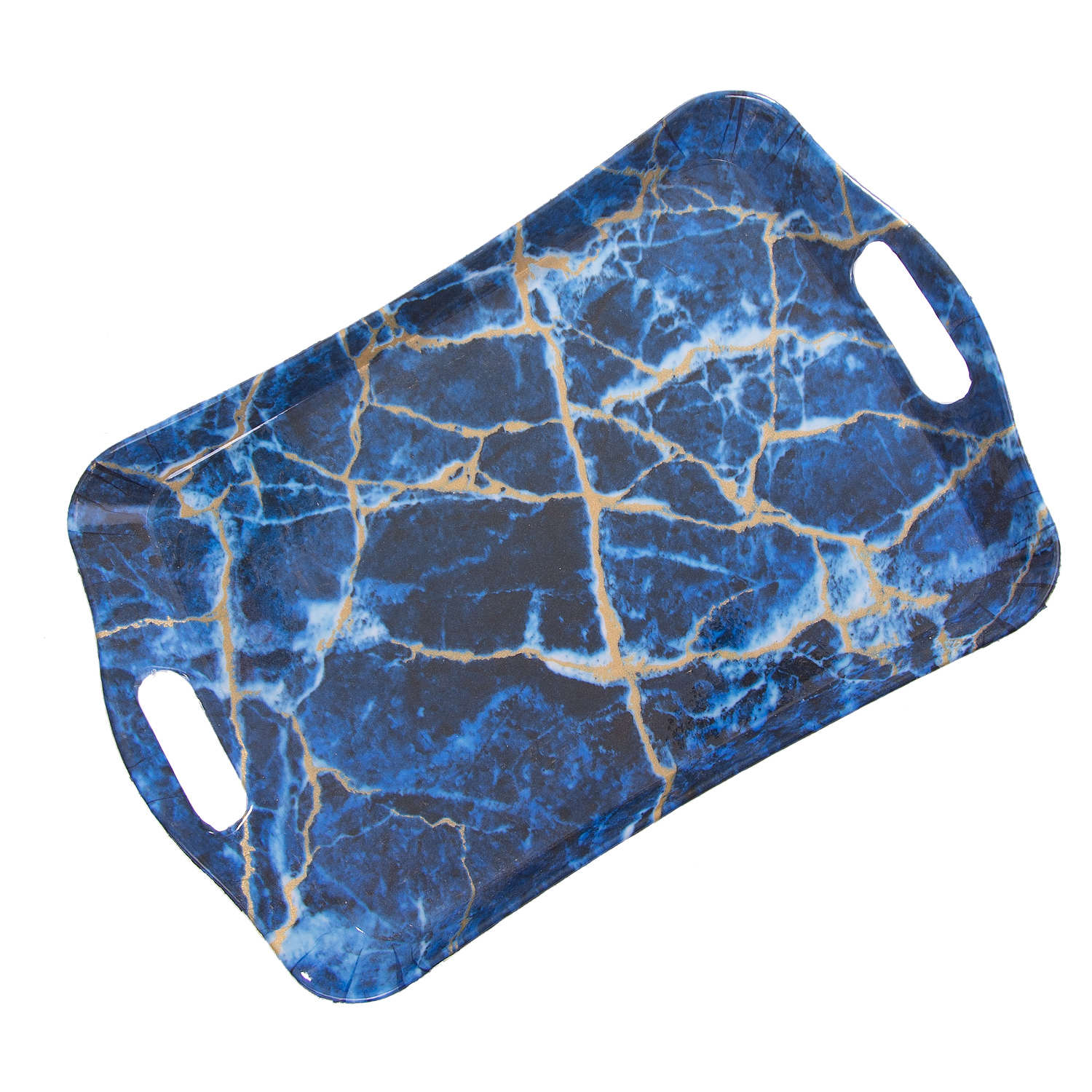 Main image of 美耐皿托盘 – 轻便耐用，防碎大理石设计