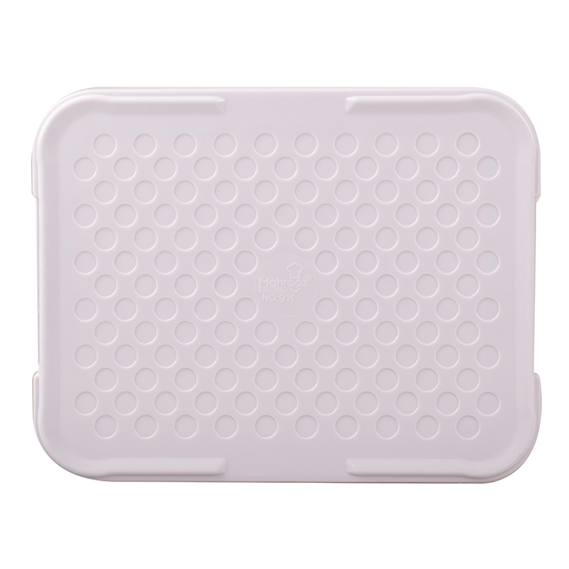 美耐皿托盘 – 轻便耐用，蓝色花卉设计