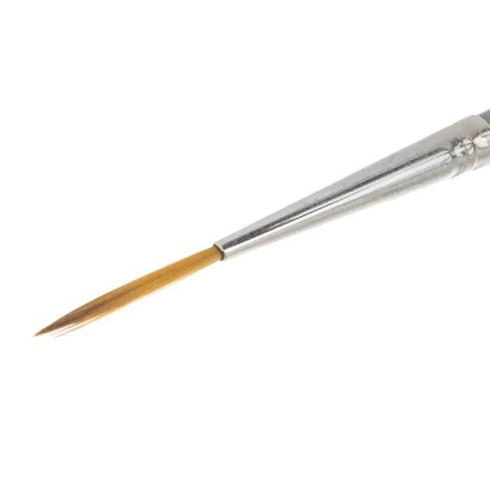 6件套软圆鬃毛画笔，长柄