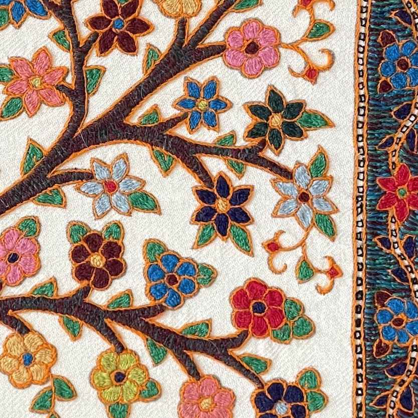 Pateh Kerman 优雅手工桌布 – 生命之树