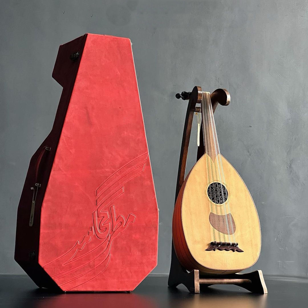 Main image of 波斯乌德琴硬壳盒 豪华手工 天然皮革覆盖