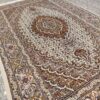 Thumbnail 6: 波斯地毯，羊毛手工结制，产自大不里士 Riz Mahi 棕色
