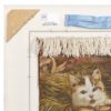 Thumbnail 5: 手工结波斯挂毯 – 塔布里兹，三只小猫图案