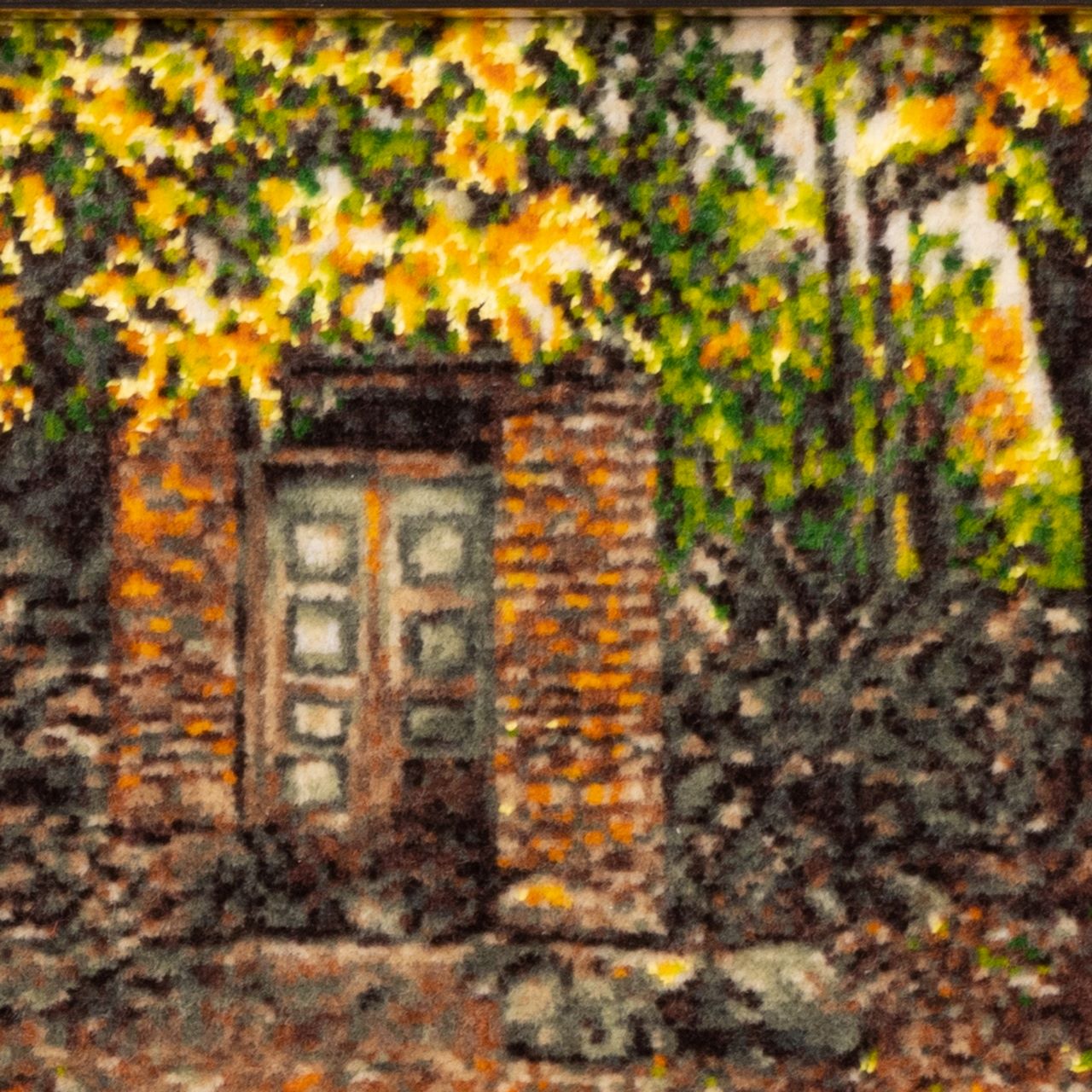 手工结制波斯画意地毯 – 花园图案