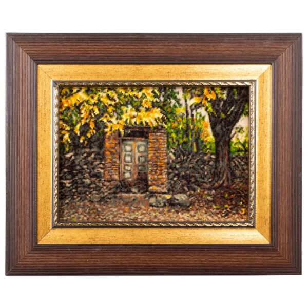 手工结制波斯画意地毯 – 花园图案