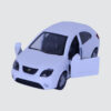 Thumbnail 3: 伊朗Tiba 2合金玩具车——带开合车门