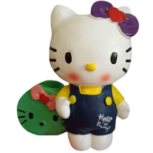 幻想Hello Kitty牙签盒，白色聚酯材质