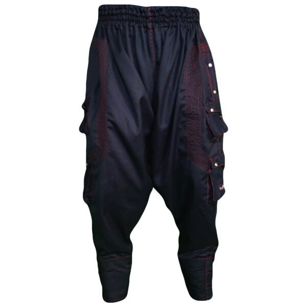 传统库尔德裤——黑色 Ardeshir 沙瓦尔裤