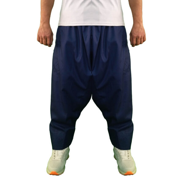 传统库尔德裤——藏青色时尚沙瓦尔裤