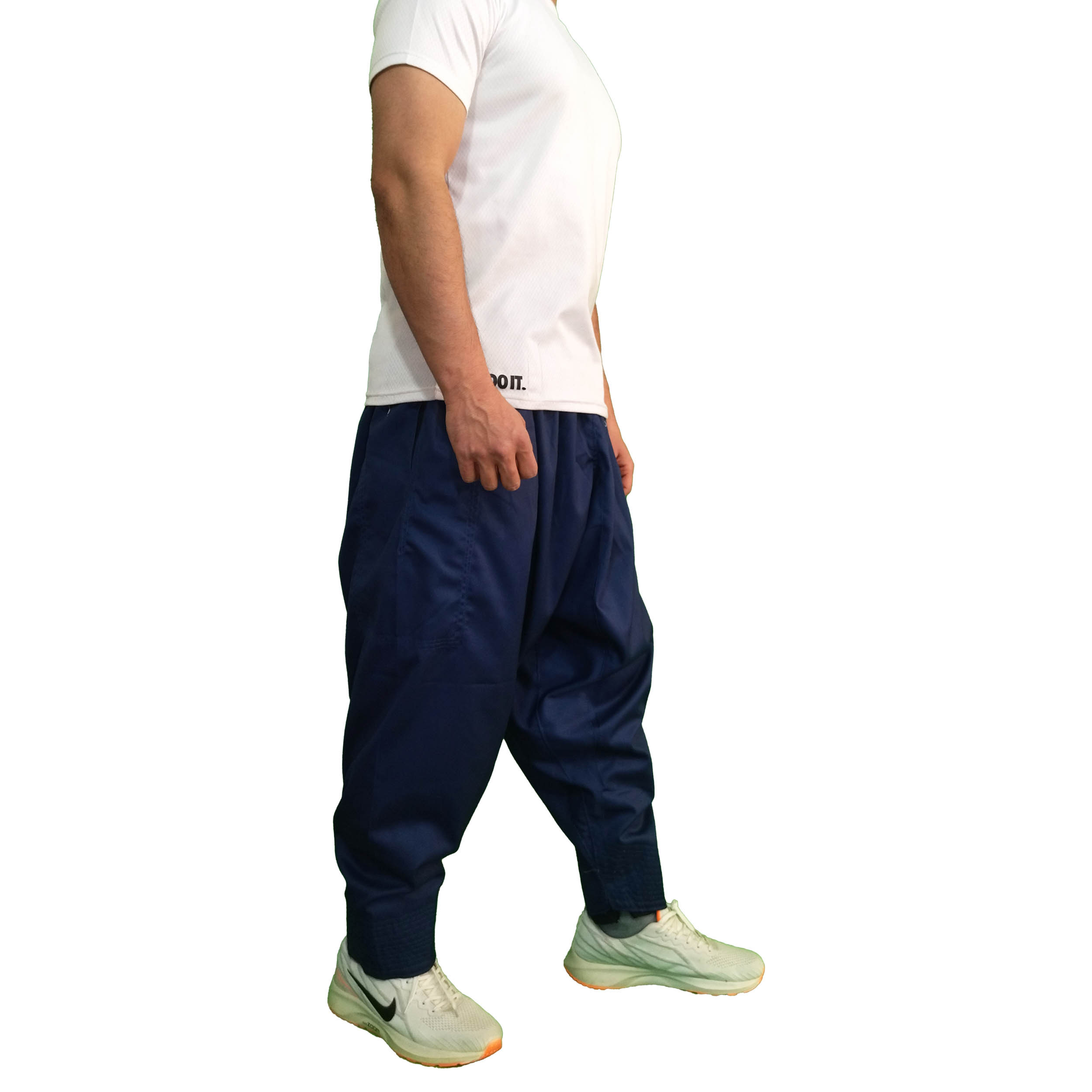 传统库尔德裤——藏青色时尚沙瓦尔裤