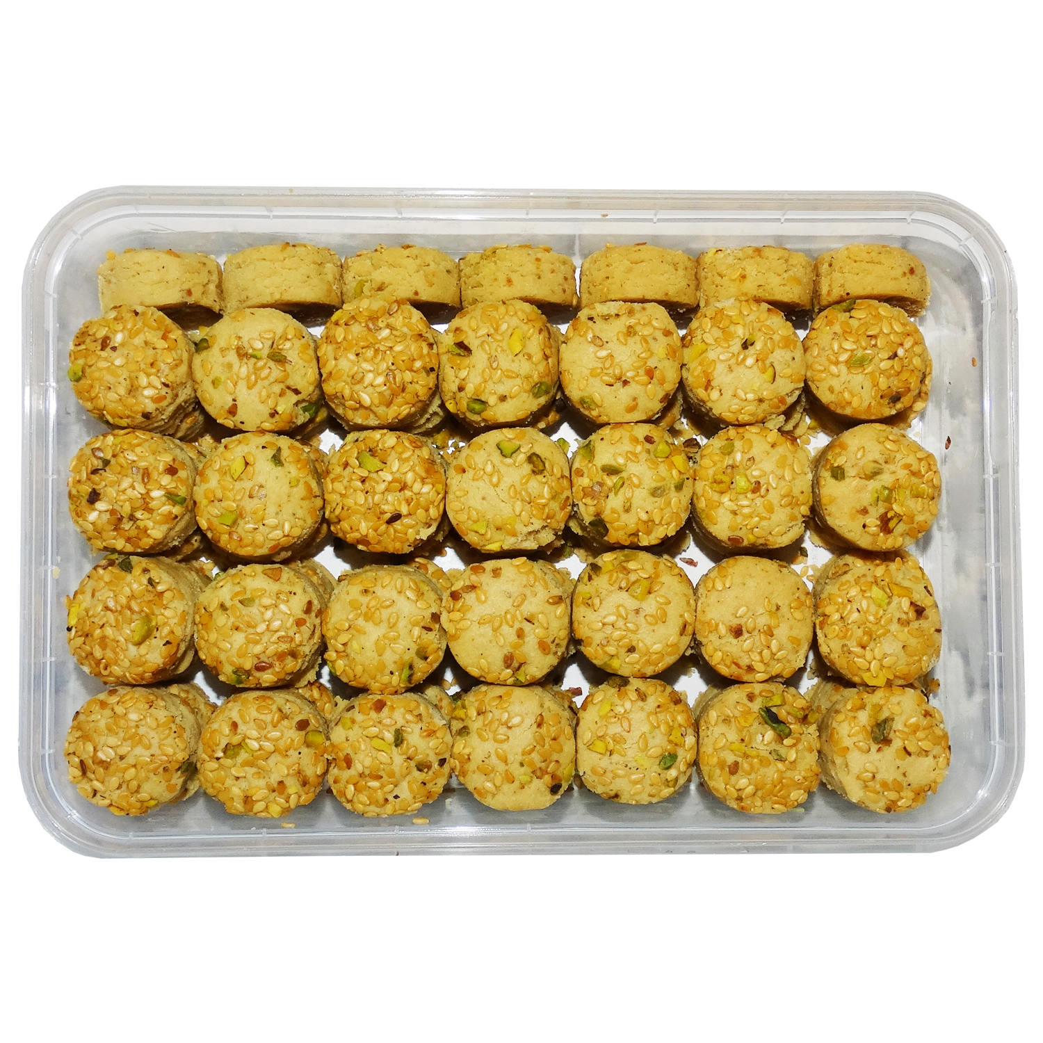 Main image of 亚兹德鹰嘴豆饼干 – 传统波斯 Nokhodchi 甜点 900克（2包）