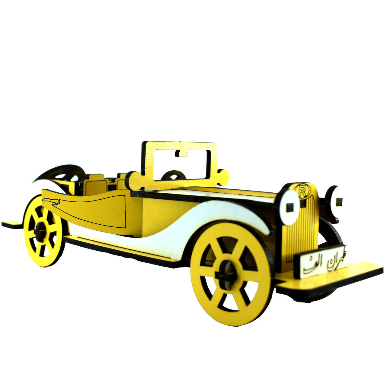 Main image of 3D木质拼图模型套件——梅赛德斯汽车