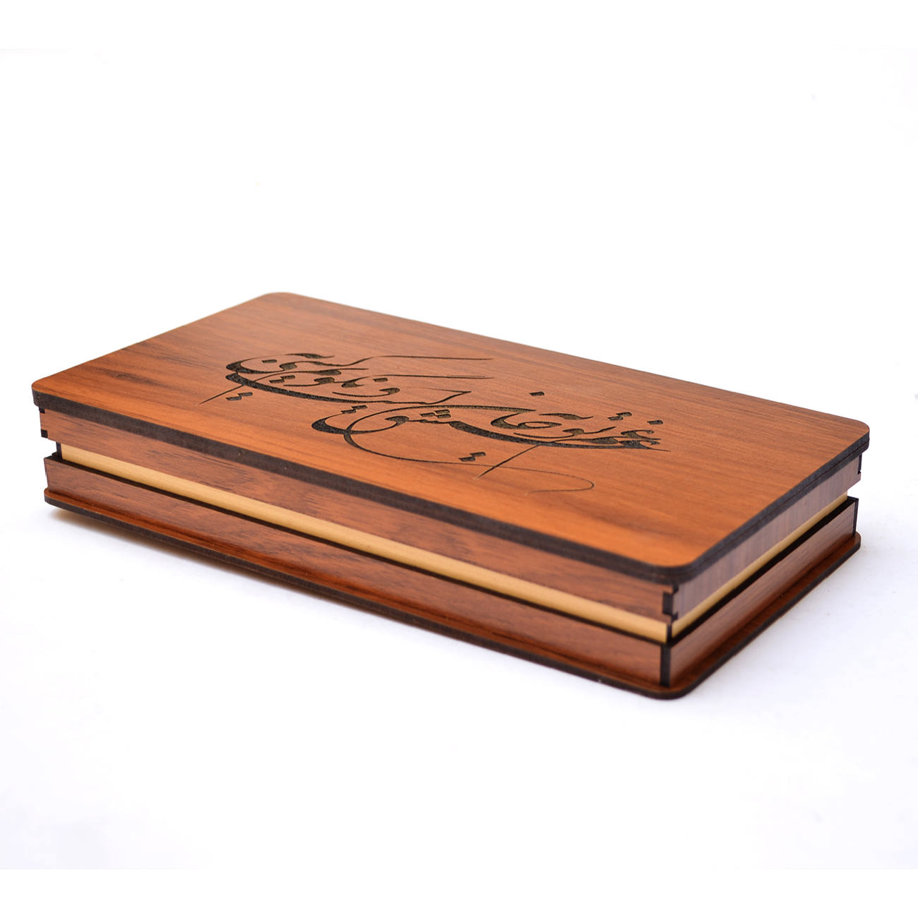 礼品用木盒——波斯书法图案,Gham-E-Eshgh款