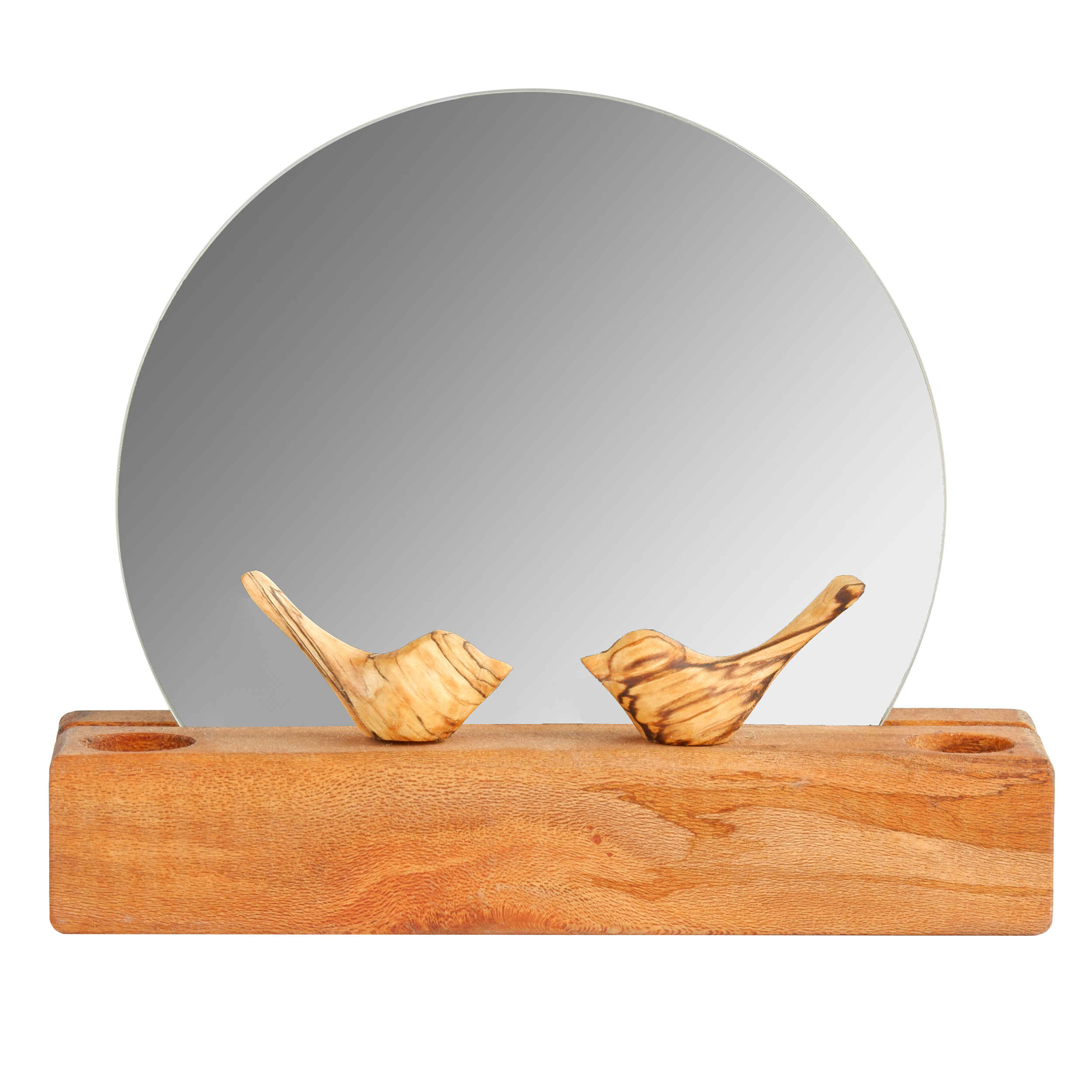 木制哈夫特·辛套装——诺鲁兹庆典，圆形鸟形设计