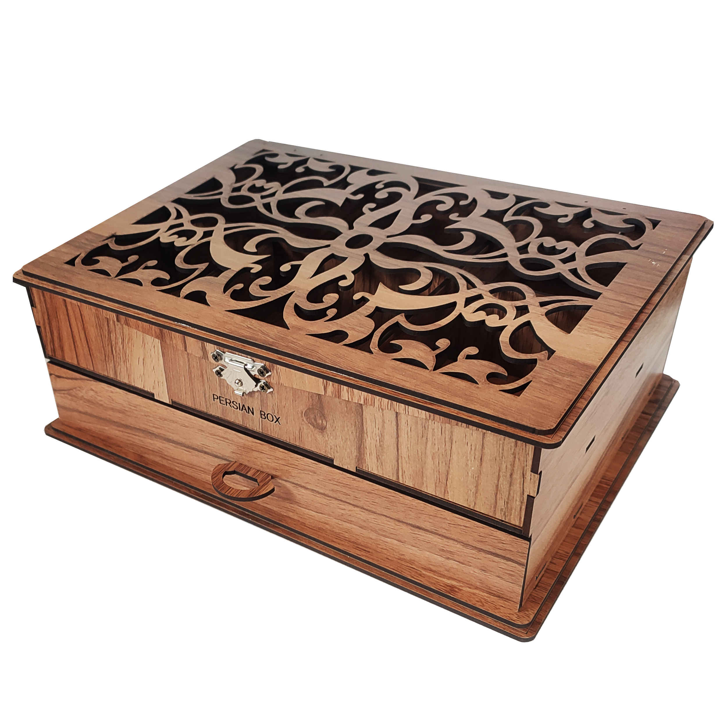 六格茶叶收纳整理盒，适用于多种口味