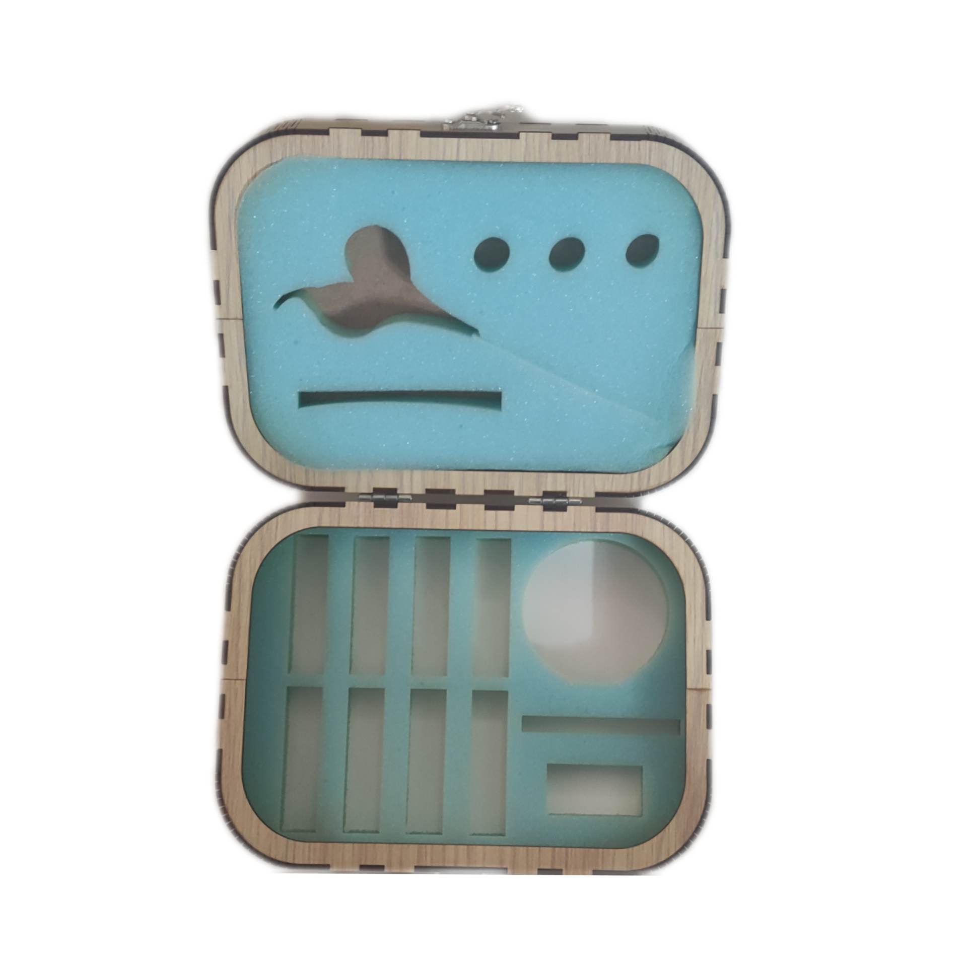 木质缝纫盒 – 便捷修补用,轻便可携带