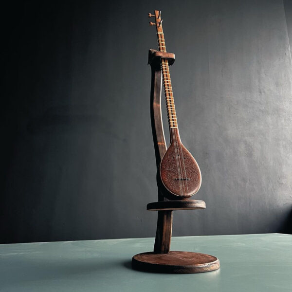 塞塔尔乐器木质豪华手工支架