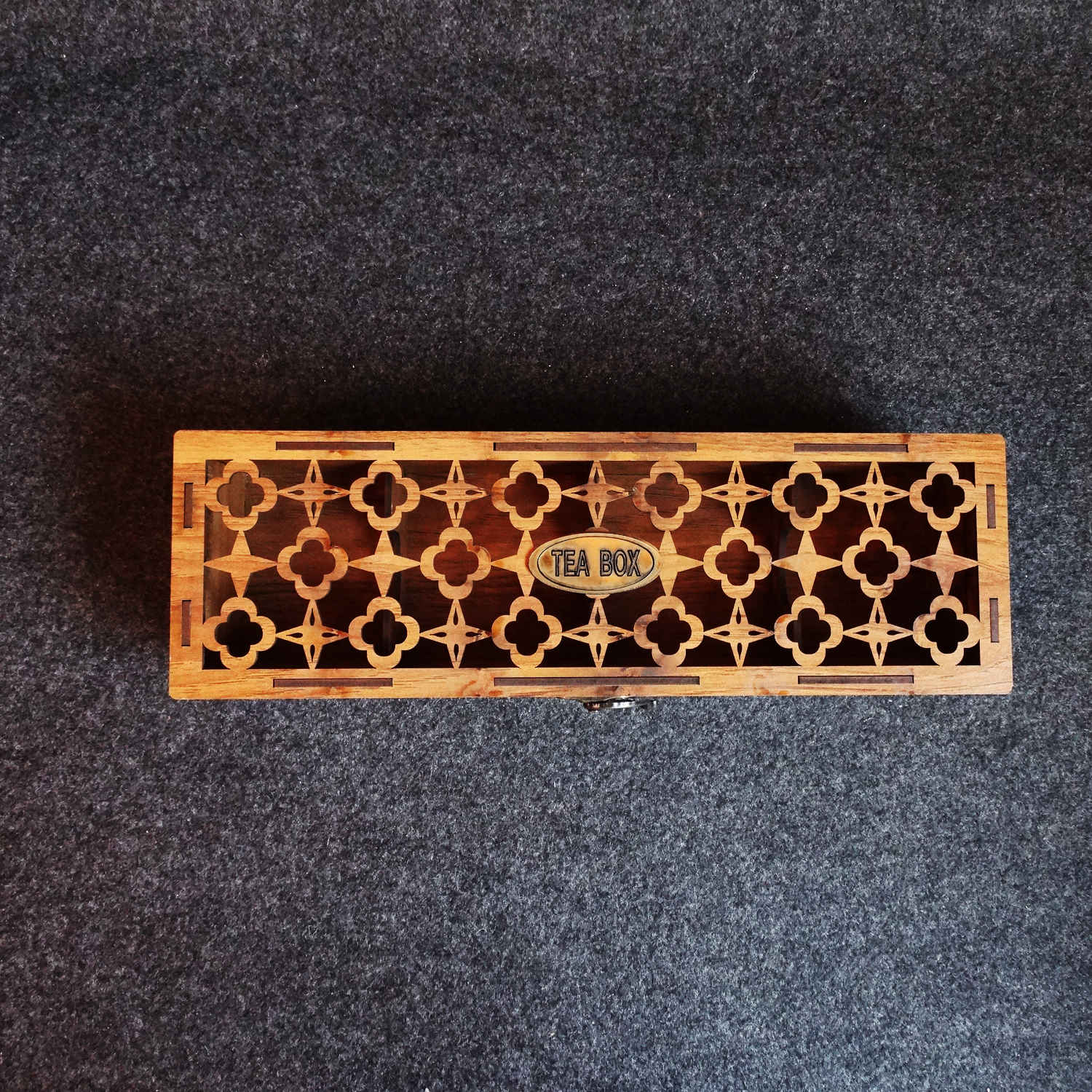 经典设计茶盒 – 四格