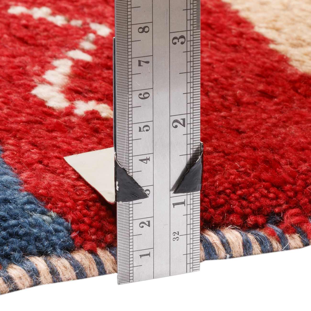 真正波斯加贝地毯 羊毛 手工编织于设拉子 树木图案