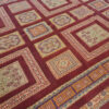 Thumbnail 3: 正宗波斯羊毛基利姆地毯 手工编织 几何砖红色