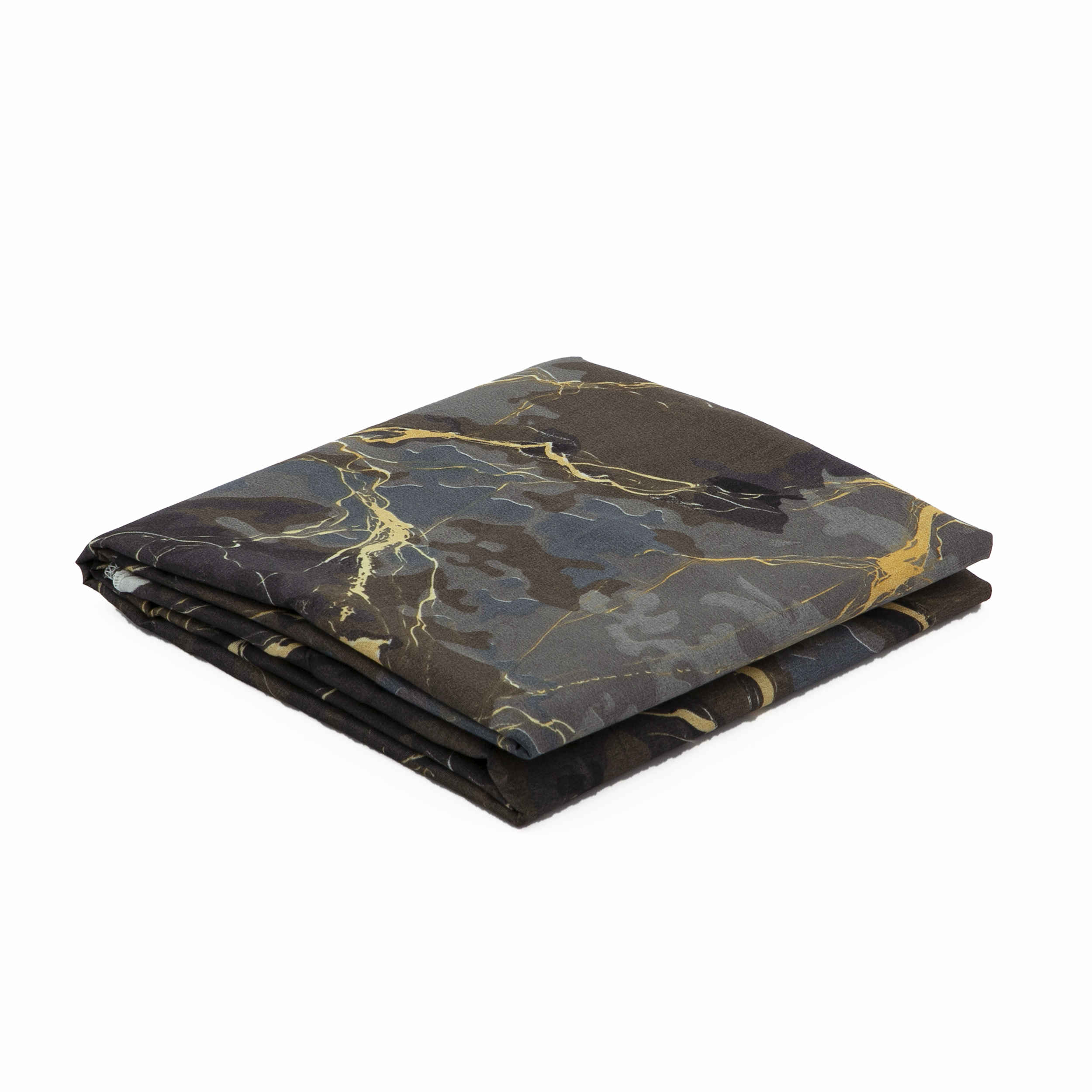 Main image of 棉床垫套 – 弹性、透气，大理石图案带拉链 190×90 厘米