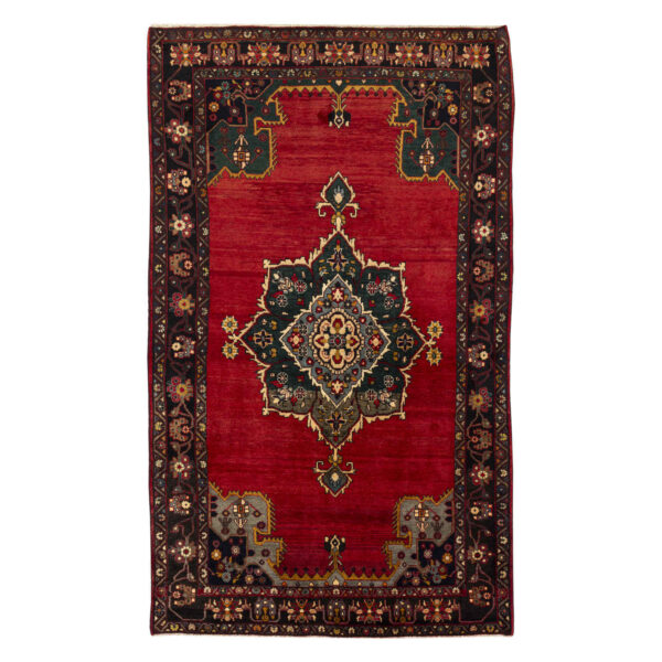 正宗波斯地毯，羊毛手工结制，产自克尔曼沙 Lachak Toranj