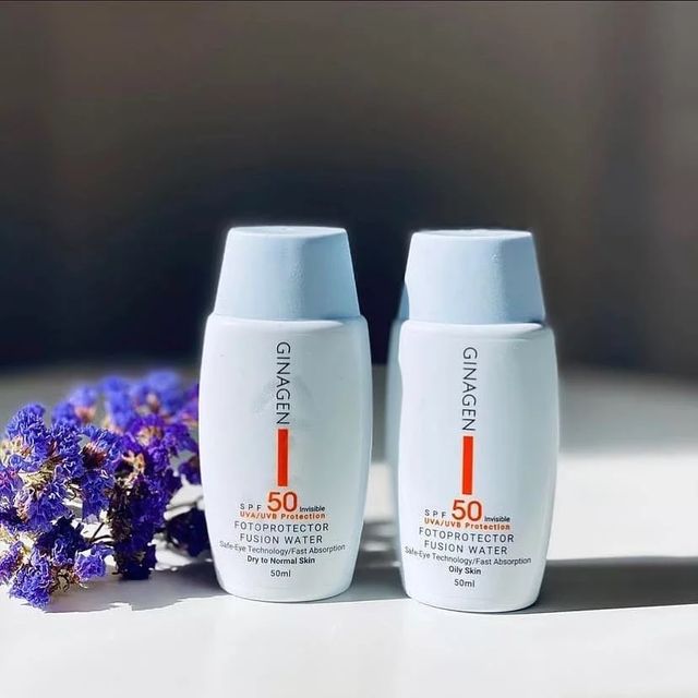 Ginagen 无色防晒霜 SPF50,适合油性皮肤 50 毫升