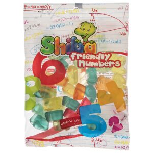 清真软糖 – 数字水果果冻 – Shiba（160克 x15）